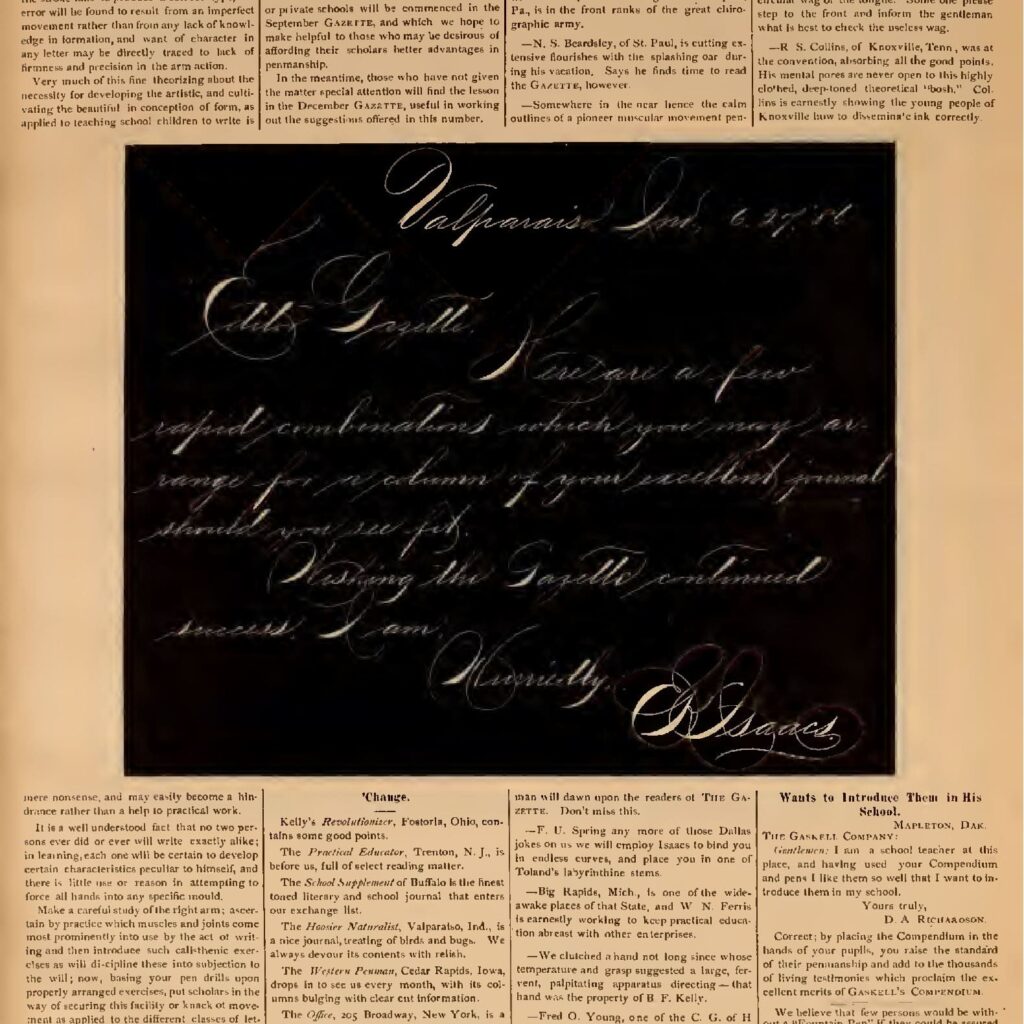 Penmans Gazette and Business Educator