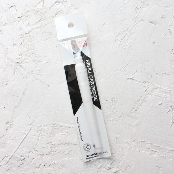 Kuretake Cartoonist Brush Pen White