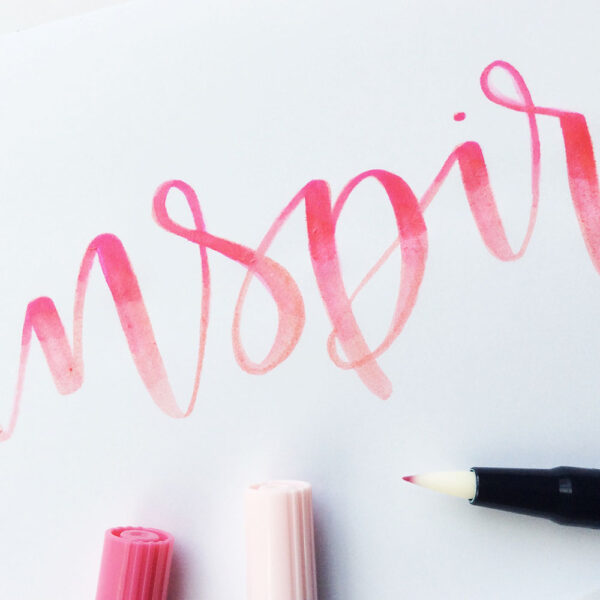 Tombow Dual Brushpen Lettering