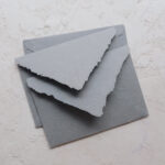 Конверт из бумаги ручного литья С6 Dark Grey