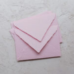 Конверт из бумаги ручного литья С6 Pink Cloud