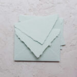 Конверт из бумаги ручного литья С6 Tiffany
